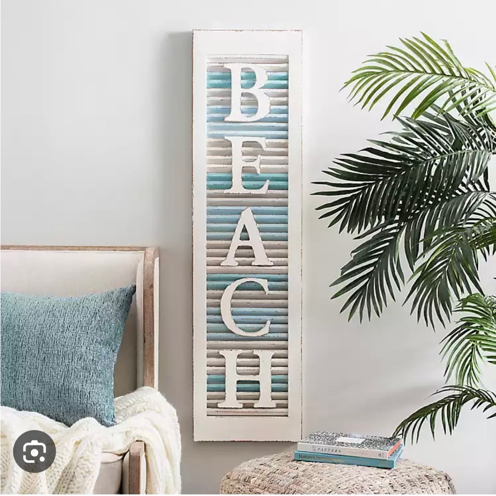 ISO Kirklands Beach Wooden Shutter Panel